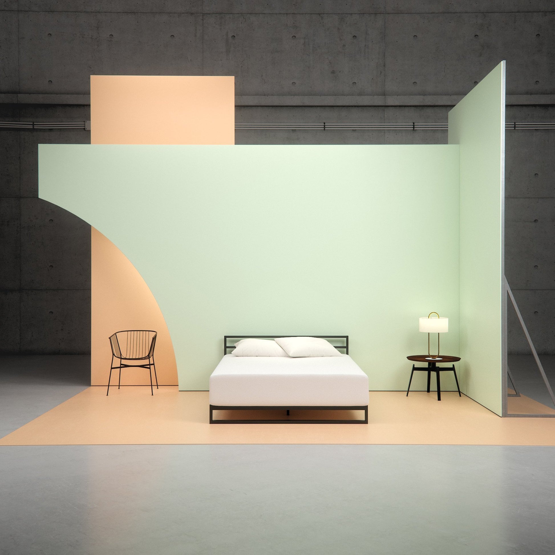 extra wide shot of pressure relief mattresses