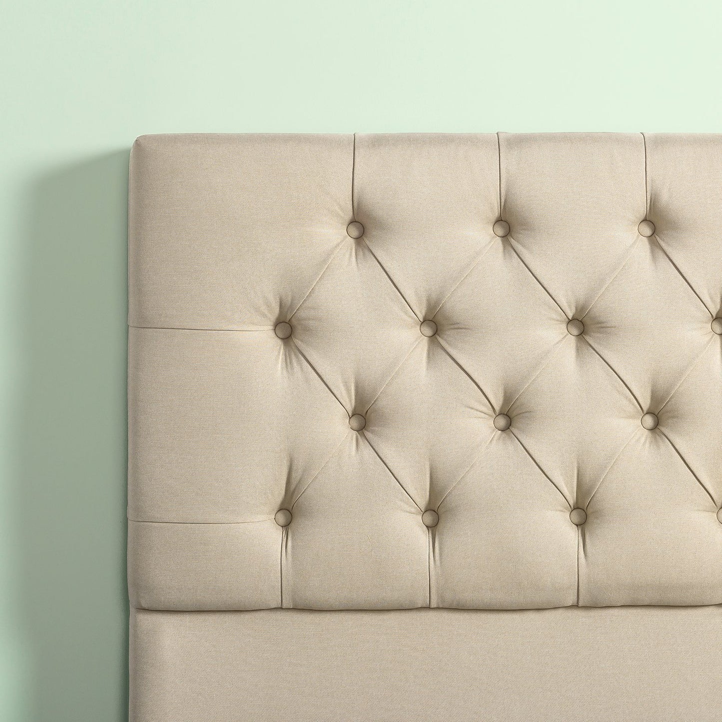 Upholstered Modern Classic Tufted Platform Bed Frame