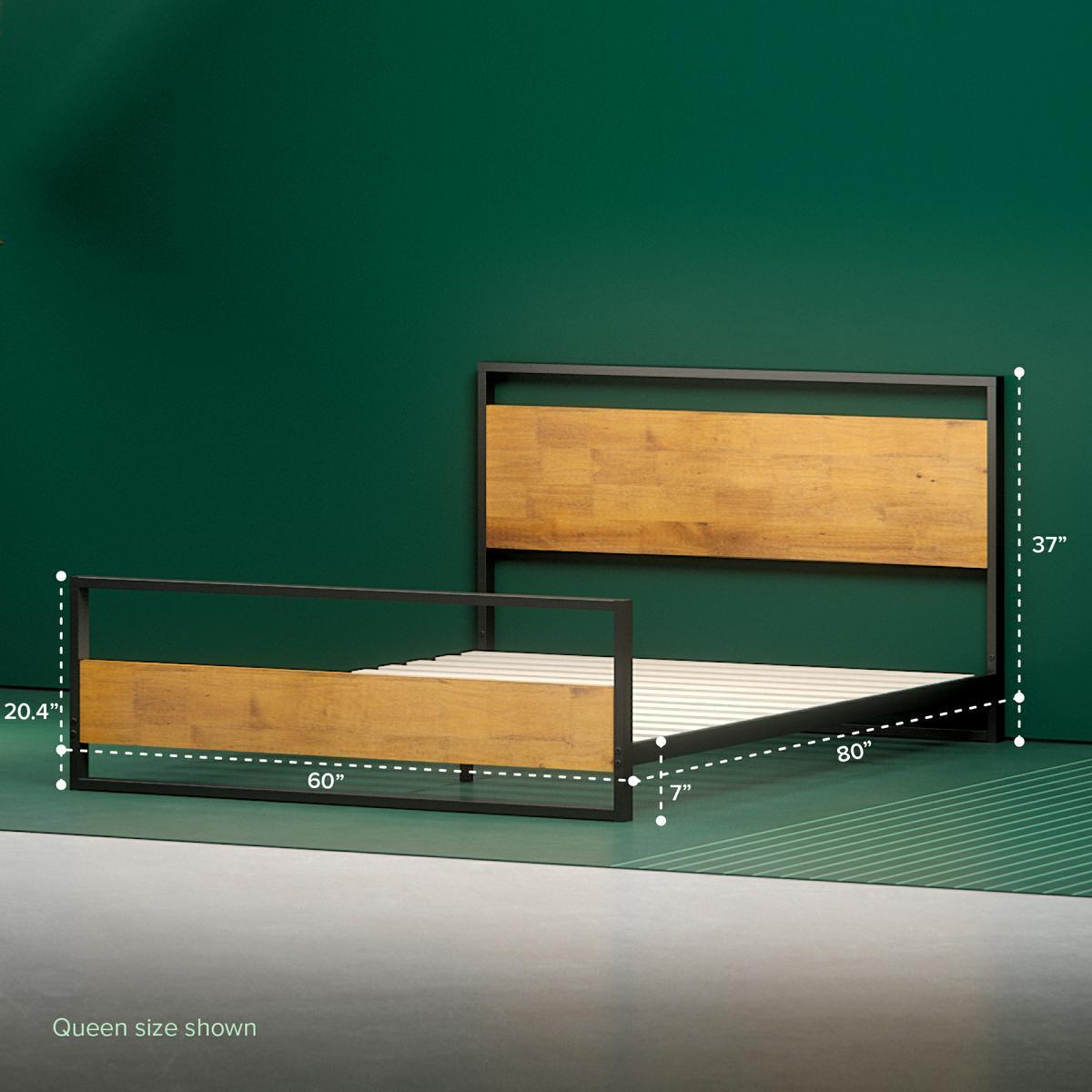 Ironline Low Profile Platform Bed Frame