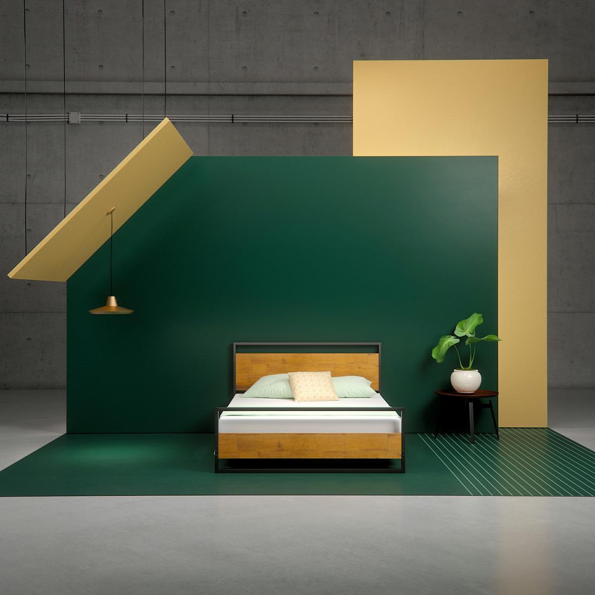 Ironline Low Profile Platform Bed Frame