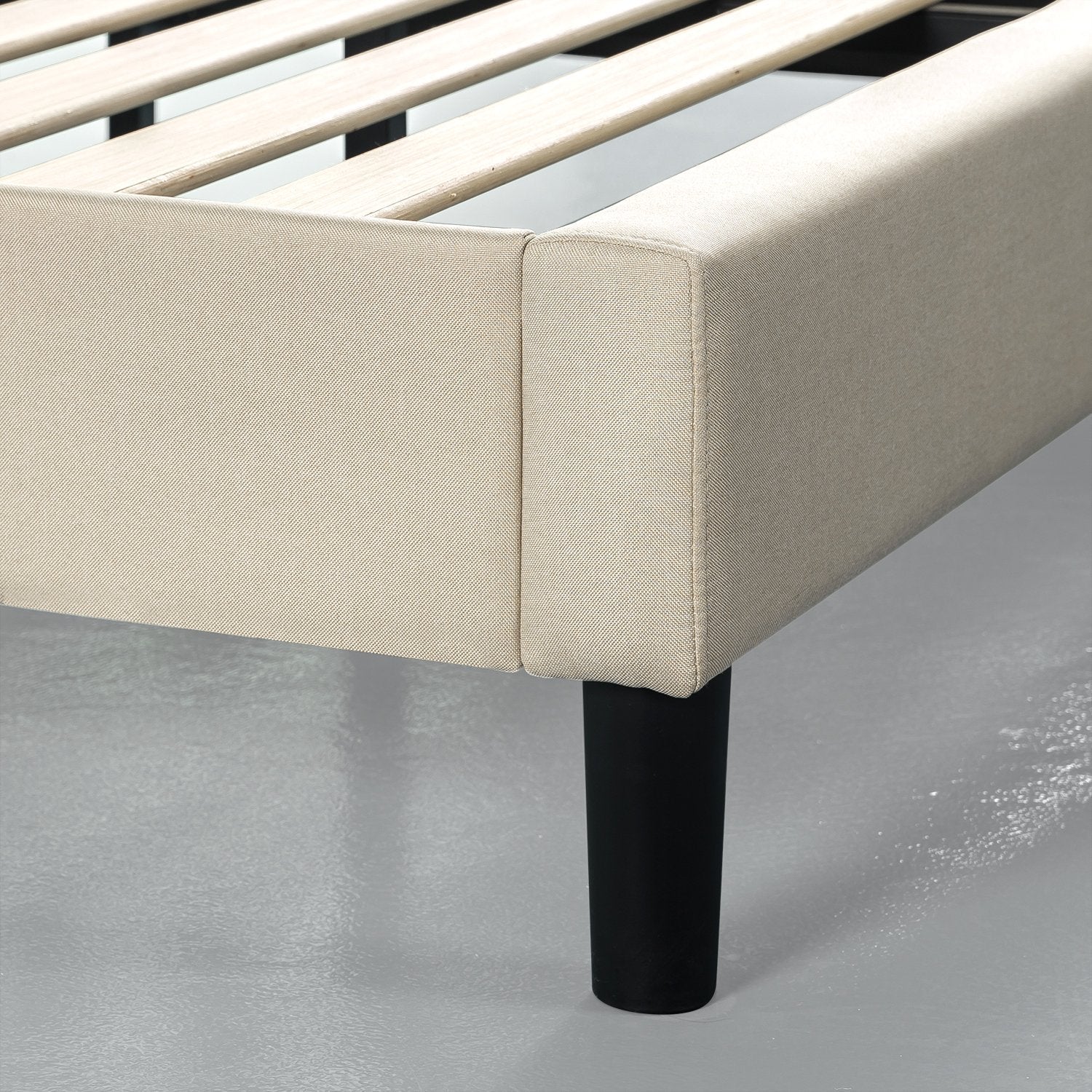 Upholstered Modern Classic Tufted Platform Bed Frame